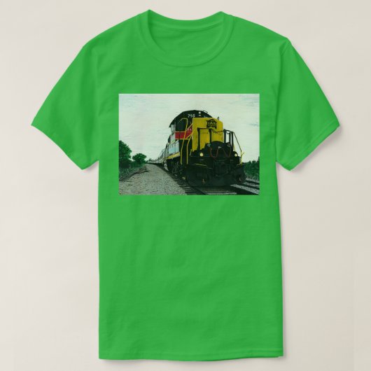 Treinlocomotief 6 t-shirt (Design voorkant)