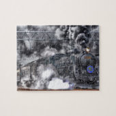 Treinlocomotief Jigzaag Puzzle Legpuzzel (Horizontaal)