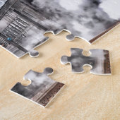 Treinlocomotief Jigzaag Puzzle Legpuzzel (Zijkant)