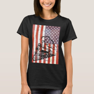 treinlocomotief Modelbouwer Amer T-shirt