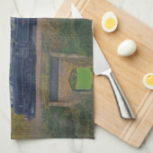 Treinlocomotief Theedoek (Quarter Fold)