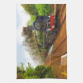 Treinlocomotief Theedoek (Verticaal)