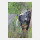 Treinlocomotief Theedoek (Verticaal)