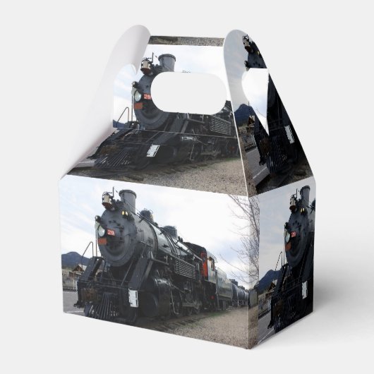  treinmachinist bedankdoosjes (Voorkant Zijde)