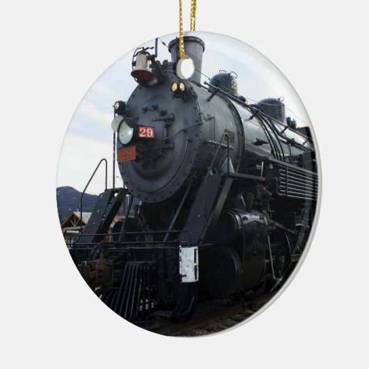  treinmachinist keramisch ornament (Links)