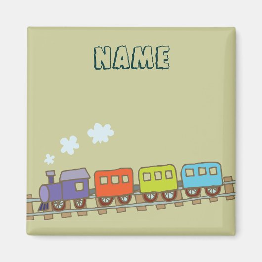 Treinmagneet Speelgoed Magneet (Voorkant)