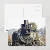 Treinmotor Briefkaart (Voorkant / Achterkant)