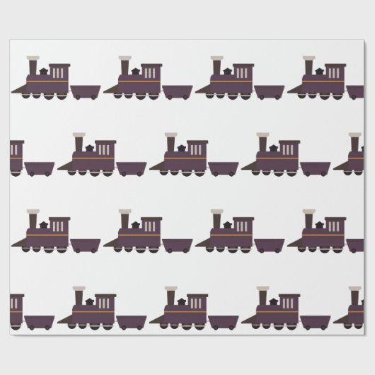 Treinmotor Cadeaupapier (Vlak)