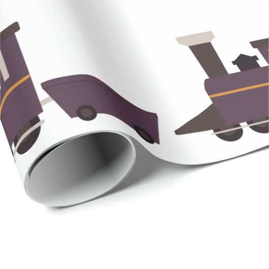 Treinmotor Cadeaupapier (Rol Hoek)