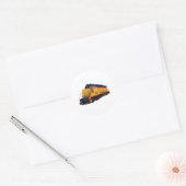 Treinmotor: Chesapeake Color Scheme: Ronde Sticker (Envelop)