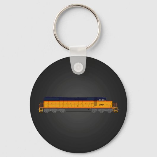 Treinmotor: Klassiek kleurenschema: Sleutelhanger (Voorkant)