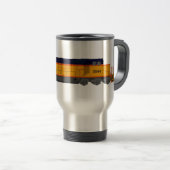 Treinmotor: Klassiek kleurenschema: Travel Mug Reisbeker (Voorkant rechts)