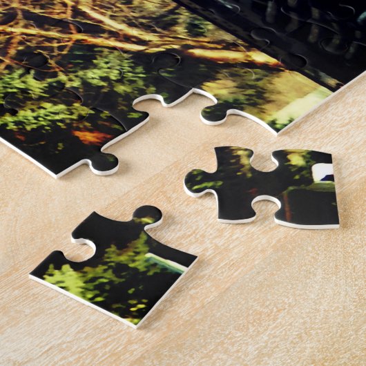 Treinmotor Legpuzzel (Zijkant)