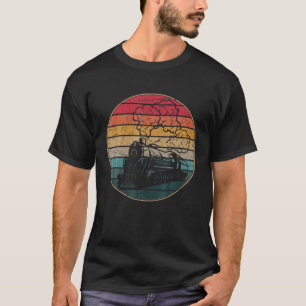 Treinmotor met demontage t-shirt