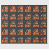 Treinmotor met locomotief cadeaupapier (Vlak)