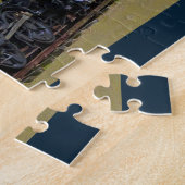 Treinmotor met stoomaandrijving legpuzzel (Zijkant)