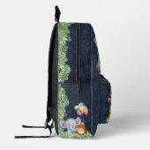 Treinmotor schattig bedrukte rugzak (Links)