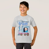Treinmotor schattig t-shirt (Voorkant volledig)