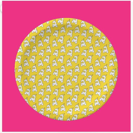 Treinmotor Verjaardagsfeest Papieren Borden Papieren Bordje