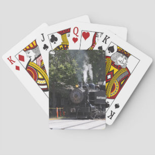 Treinmotorafspeelkaarten Pokerkaarten