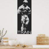 Treinnummer 5 (Platz) Poster (Keuken)