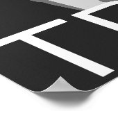 Treinnummer 5 (Platz) Poster (Hoek)