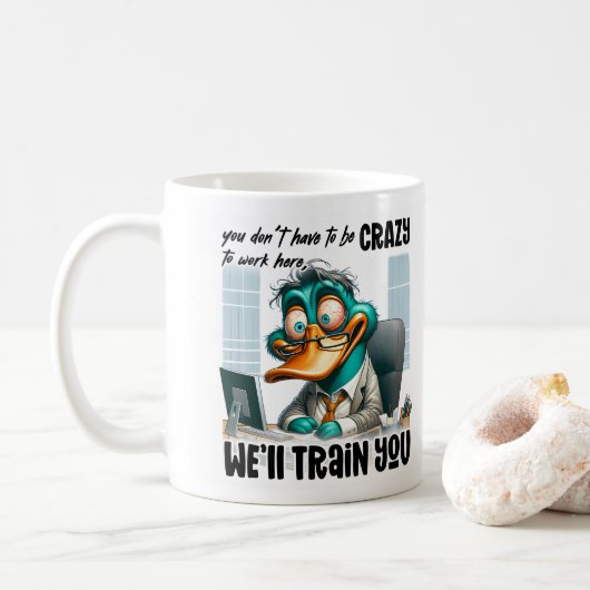 Treinnummer Koffiemok (Met donut)