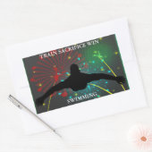 Treinoffer Win Zwemmen Stickers (Envelop)