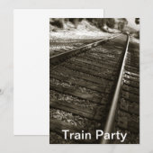 Treinpartij Kaart (Voorkant / Achterkant)