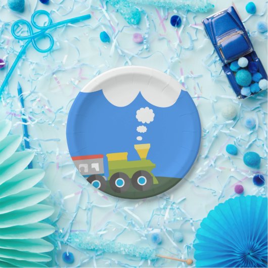 Treinpartij Papieren Bordje (Feest)