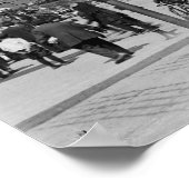 Treinpassagiersterminal Poster (Hoek)