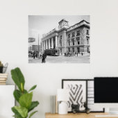 Treinpassagiersterminal Poster (Thuiskantoor)