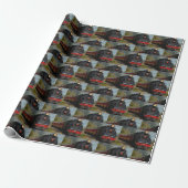 Treinpatroon cadeaupapier (Uitgerold)