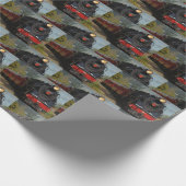 Treinpatroon cadeaupapier (Hoek)