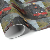 Treinpatroon cadeaupapier (Rol Hoek)