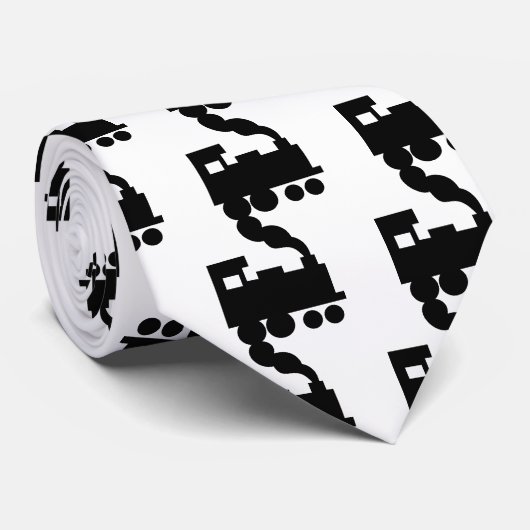 treinpictogram stropdas (Opgerold)