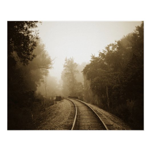 treinrails perfect poster (Voorkant)