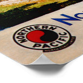 treinreis in Montana Poster (Hoek)