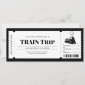 Treinreis Instapkaart Cadeaubon Cadeauticket Kaart (Voorkant)