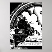  treinreisliteratuur Orient Express Poster (Voorkant)