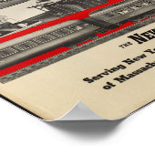  treinreisposter poster (Hoek)