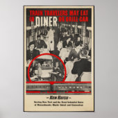  treinreisposter poster (Voorkant)