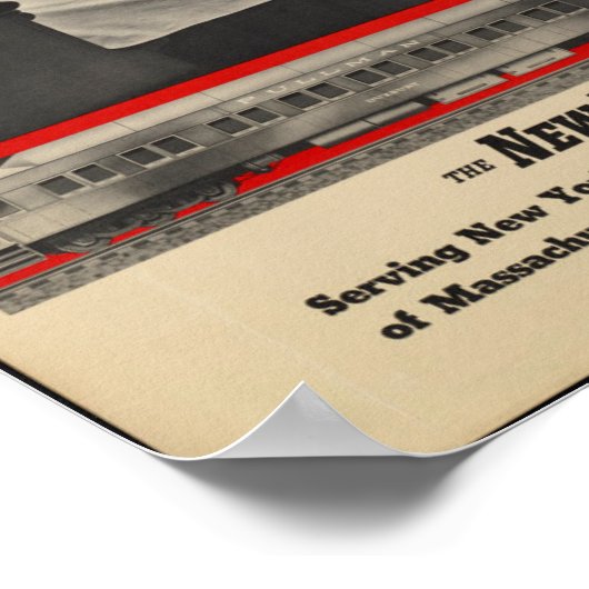  treinreisposter poster (Hoek)