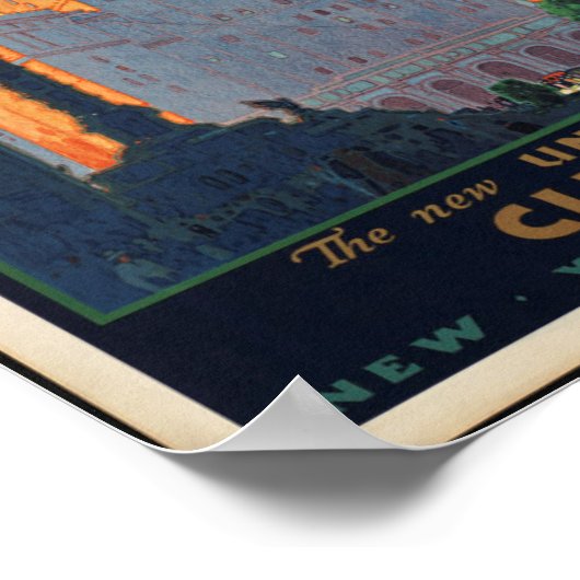  treinreisposter poster (Hoek)