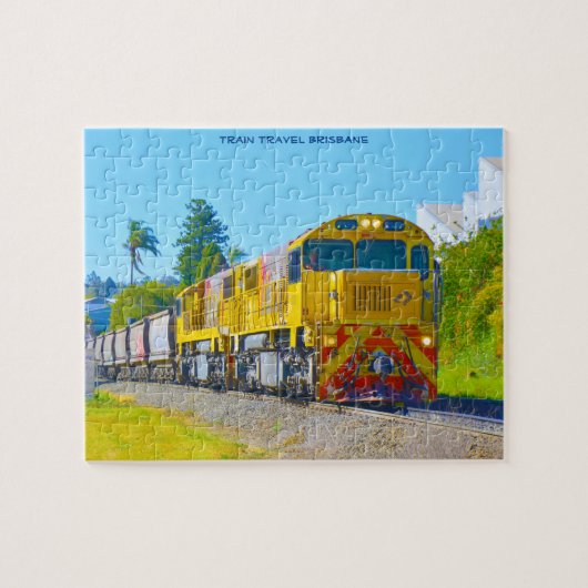 Treinreizen Brisbane Legpuzzel (Horizontaal)