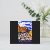  treinreizen in de Atlantische Oceaan Briefkaart (Staand voorkant)