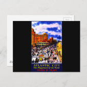  treinreizen in de Atlantische Oceaan Briefkaart (Voorkant / Achterkant)