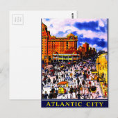 treinreizen in de Atlantische Oceaan Briefkaart (Voorkant / Achterkant)