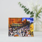  treinreizen in de Atlantische Oceaan Briefkaart (Staand voorkant)