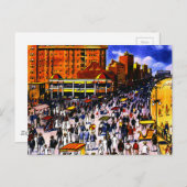  treinreizen in de Atlantische Oceaan Briefkaart (Voorkant / Achterkant)